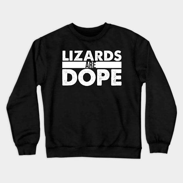 Lizard lover. Perfect present for mother dad friend him or her Crewneck Sweatshirt by SerenityByAlex